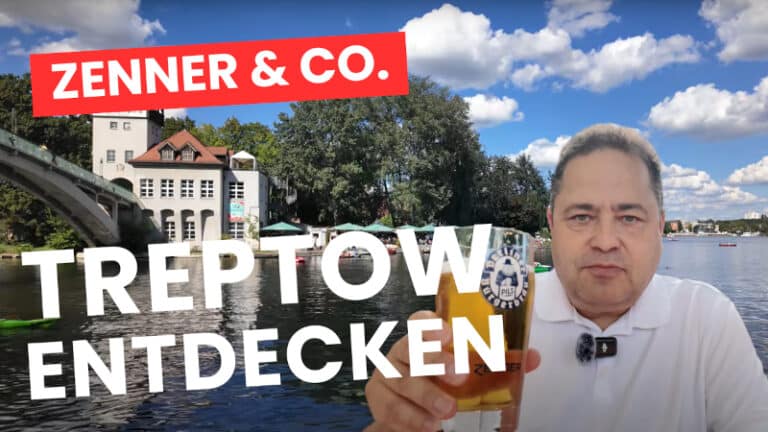 Berlin-Treptow entdecken - Spaziergang im Plänterwald, wir entdecken das Eierhäuschen und den Zenner Biergarten.