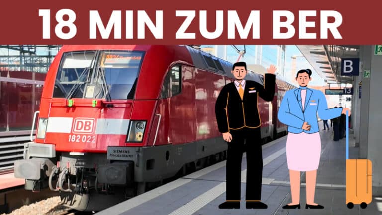 Mit der Regionalbahn in 18 Minuten von Berlin Ostkreuz zum Flughafen BER