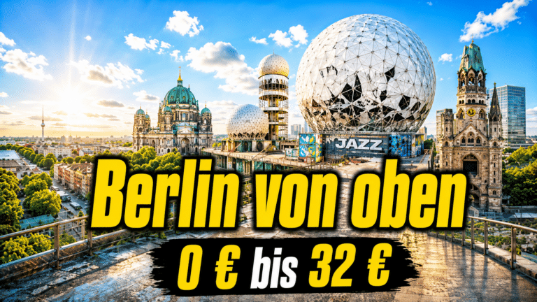 9 mal Aussicht über Berlin erleben - ohne Fernsehturm!